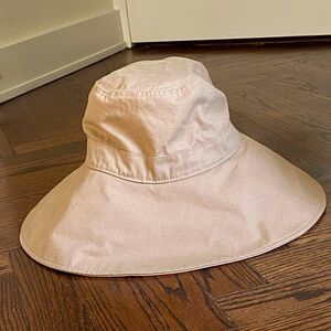J. Crew Wide-Brimmed Khaki Sun Hat